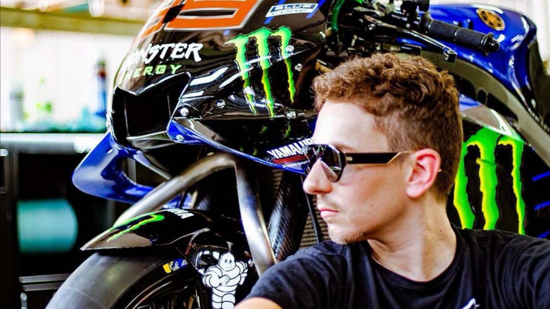 Jorge Lorenzo - Monster Yamaha [credit: Jorge Lorenzo Instagram]